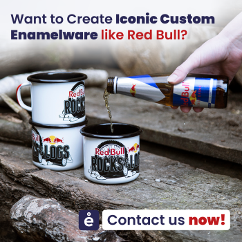 Reklama Red Bull - Emalco Enamelware